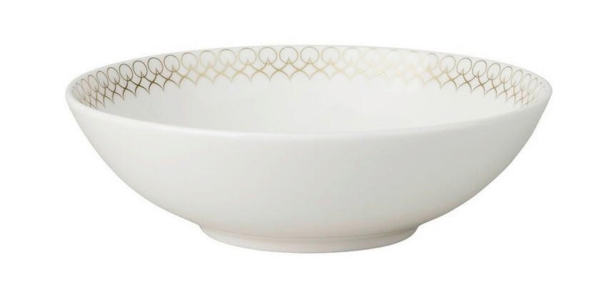 ZDJELA ZA VOĆE    16/4.8 cm       Jade Glam  - bijela/zlatne boje, Basics, keramika (16/4.8cm) - Rosenthal