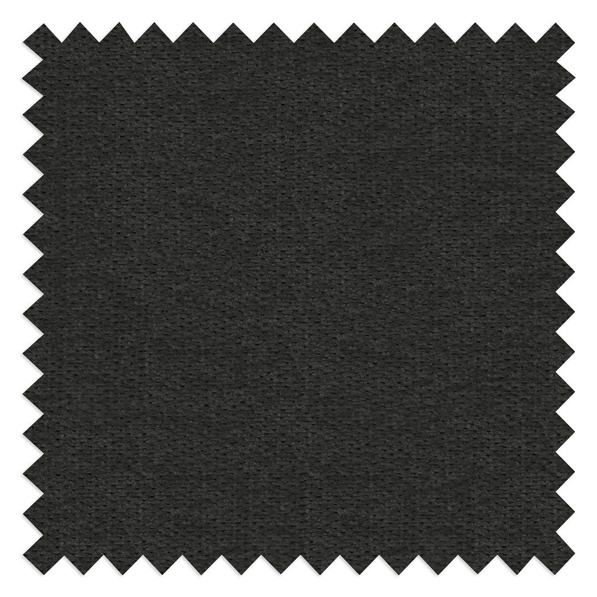 ECKSOFA in Mikrofaser Dunkelgrau  - Dunkelgrau/Silberfarben, Design, Textil/Metall (256/175cm) - Livetastic