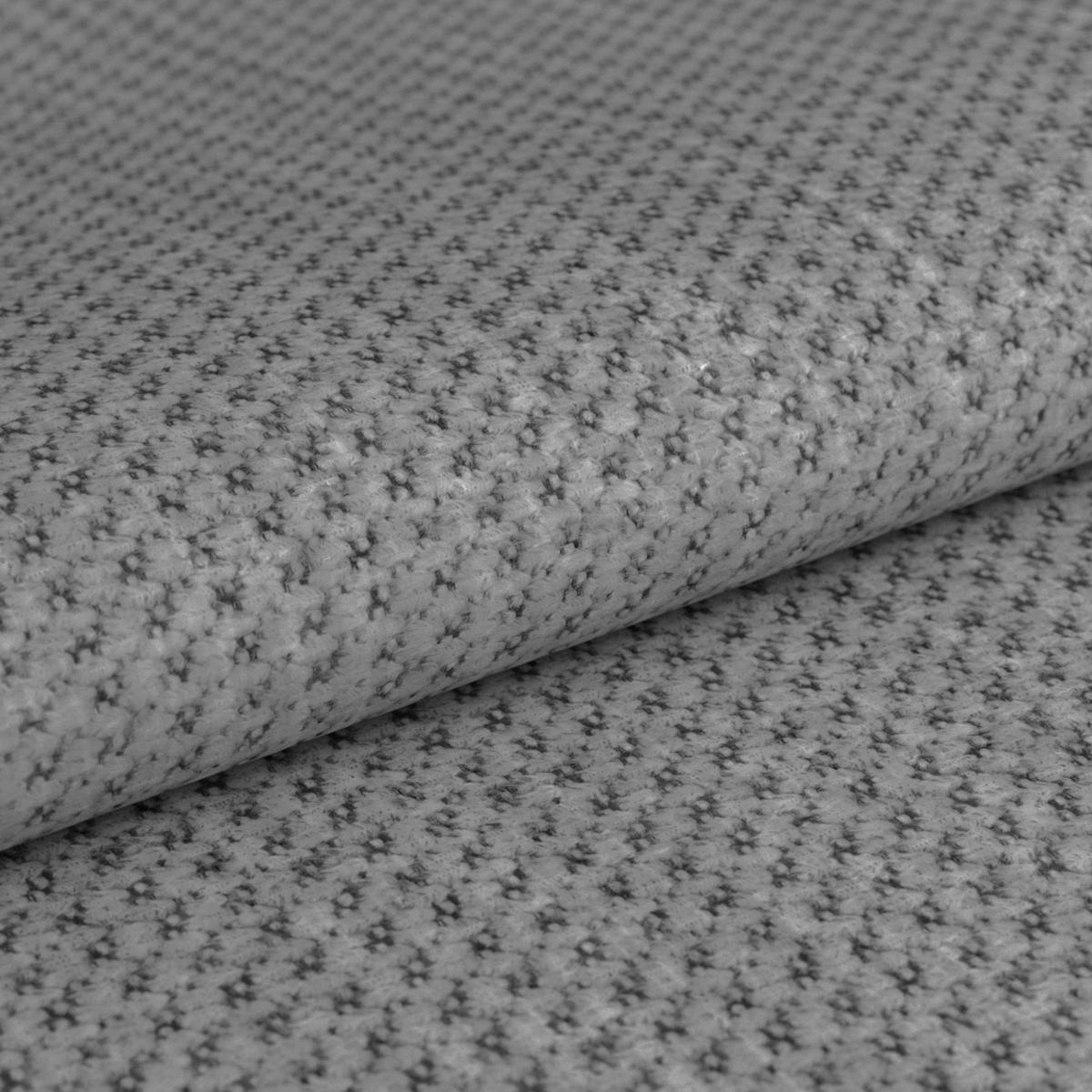 ECKSOFA MAURO Anthrazit Flachgewebe  - Anthrazit/Schwarz, Trend, Textil/Metall (290/175cm) - MID.YOU