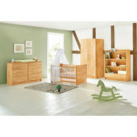BABYZIMMER NATURA 3-teilig  - Buchefarben, Natur, Holz - Pinolino
