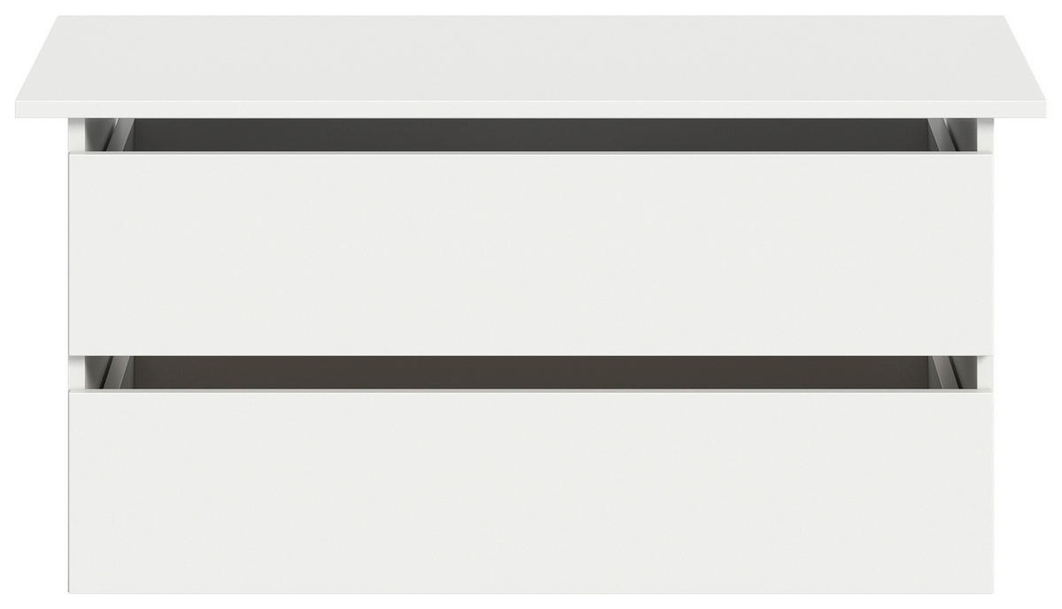 SCHUBKASTENEINSATZ  - Weiß, MODERN, Holzwerkstoff (97/47/48cm) - MID.YOU
