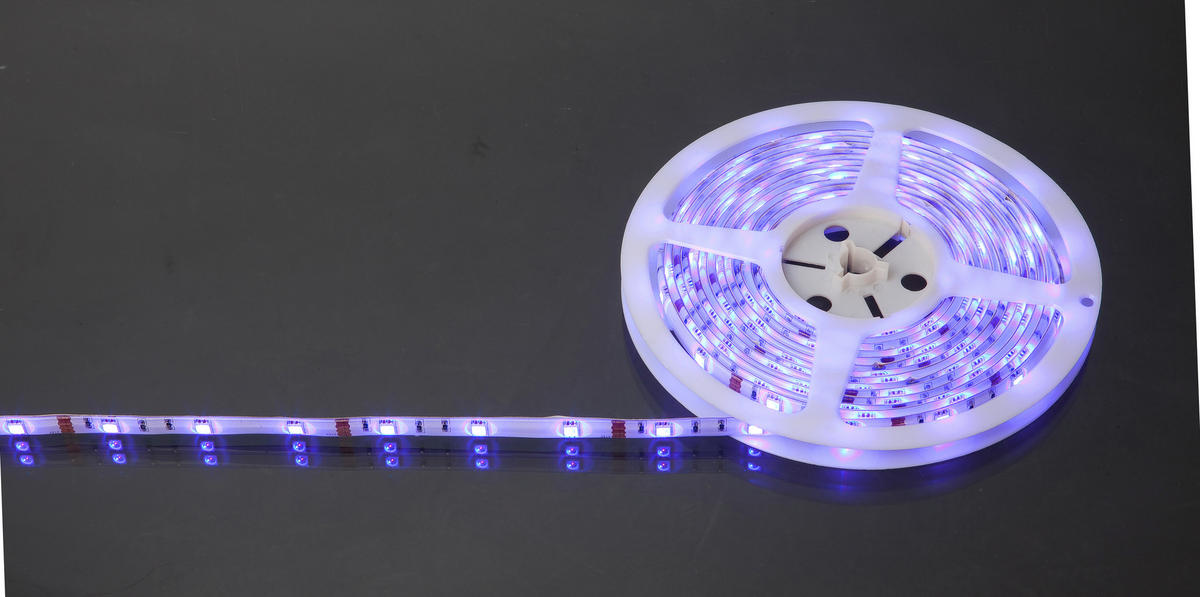 LED-Stripe 500 cm - Klar, Design, Kunststoff (500/1/0,3cm) - Globo