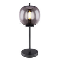 BORDSLAMPA 18,5/45 cm   - svart, Design, metall/glas (18,5/45cm) - Dieter Knoll