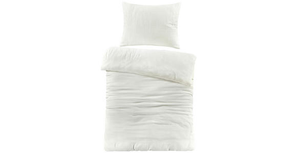 WENDEBETTWÄSCHE Renforcé, Musselin 140/200 cm - Perlmutt, Basics, Textil (140/200cm) - Novel