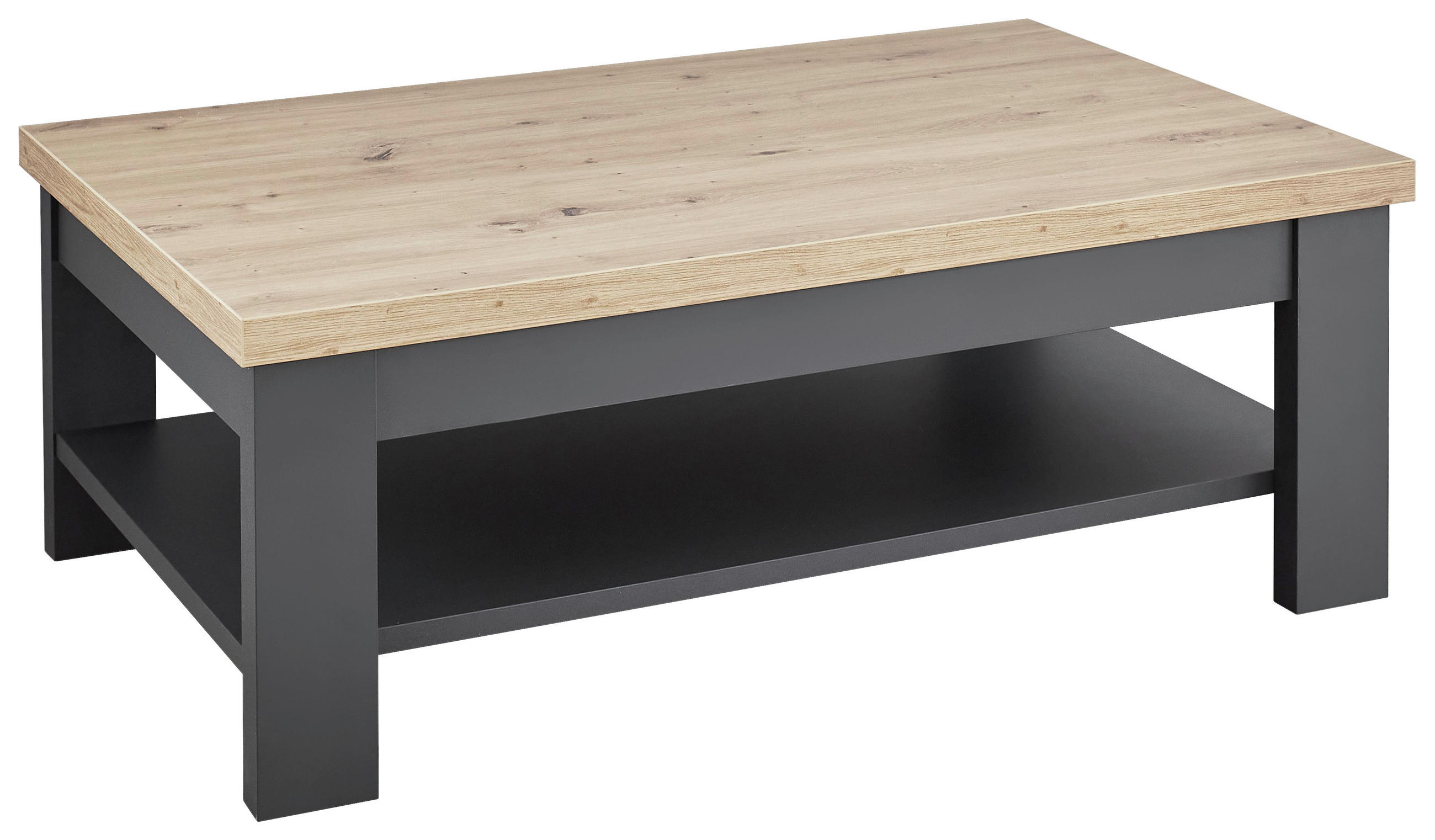 COUCHTISCH in Holzwerkstoff 110/70/40 cm  - Eiche Artisan/Grau, LIFESTYLE, Holzwerkstoff (110/70/40cm) - Landscape