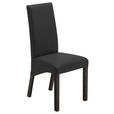 STUHL  in Lederlook Textil  - Anthrazit/Buche Kolonial, KONVENTIONELL, Holz/Textil (47/102/57cm) - Carryhome