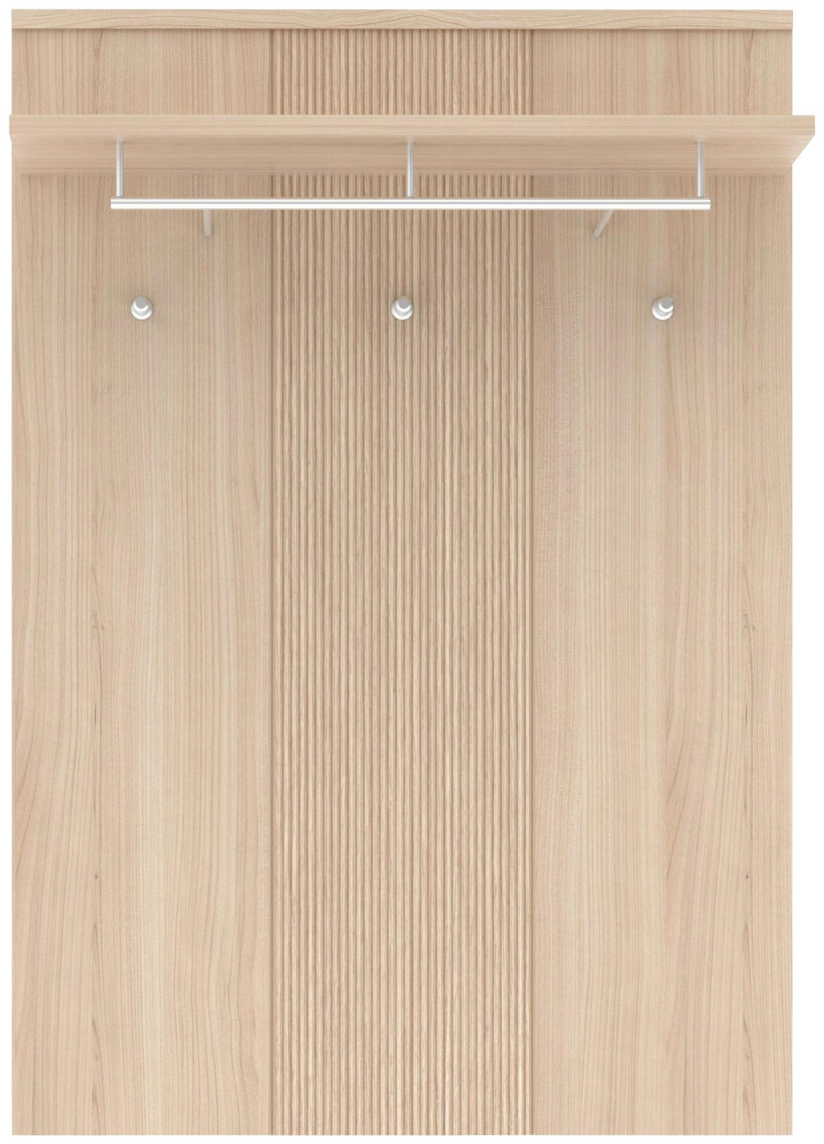 GARDEROBE 6-teilig  in 280/199/38 cm  - Kaschmir/Eichefarben, Design, Holzwerkstoff (280/199/38cm) - Stylife