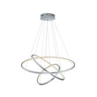 VISEČA LED-SVETILKA  AARON 80 W/7000 lm/3000-6000 K/230 V/ - barve niklja, Basics, kovina (80/150cm)
