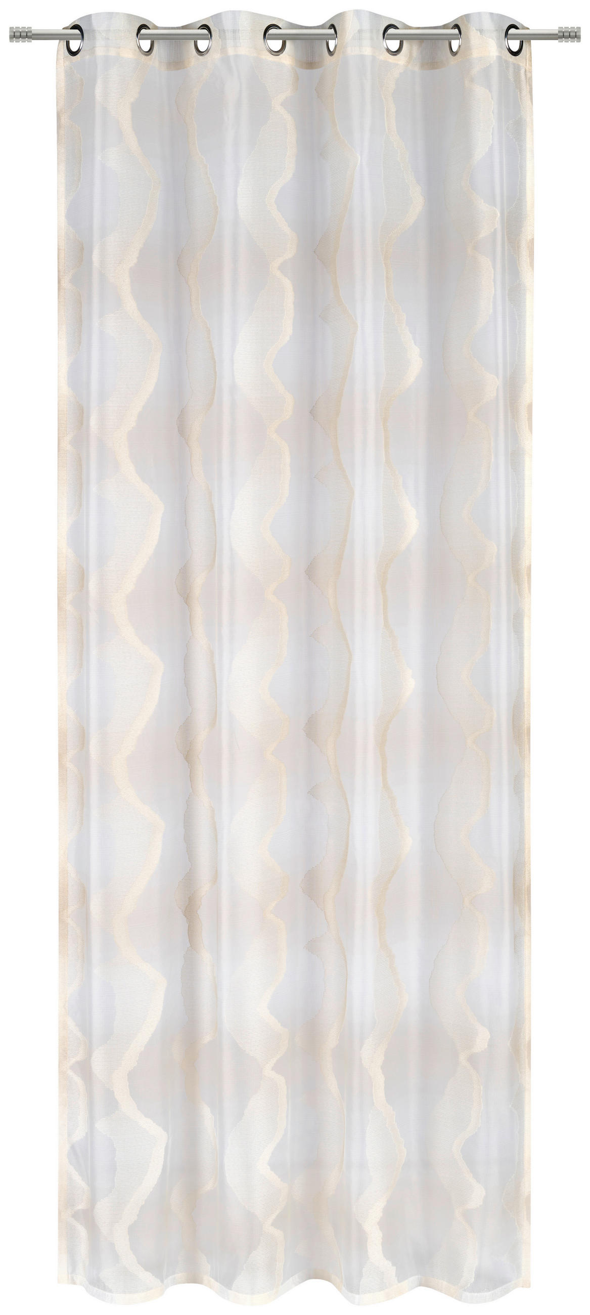 ÖSENSCHAL MELLOW transparent 140/245 cm   - Creme, Design, Textil (140/245cm) - Dieter Knoll