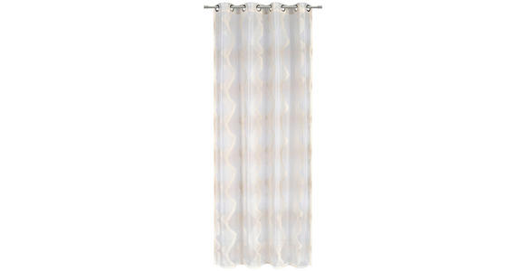 ÖSENSCHAL MELLOW transparent 140/245 cm   - Creme, Design, Textil (140/245cm) - Dieter Knoll