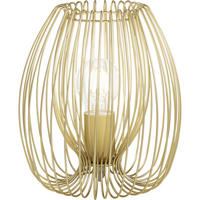 TISCHLEUCHTE Camp 20/24 cm   - Goldfarben, Design, Metall (20/24cm) - Fabas Luce
