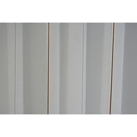 Perdea Tip Plasă  - bordo/șampanie, Basics, textil (295cm)