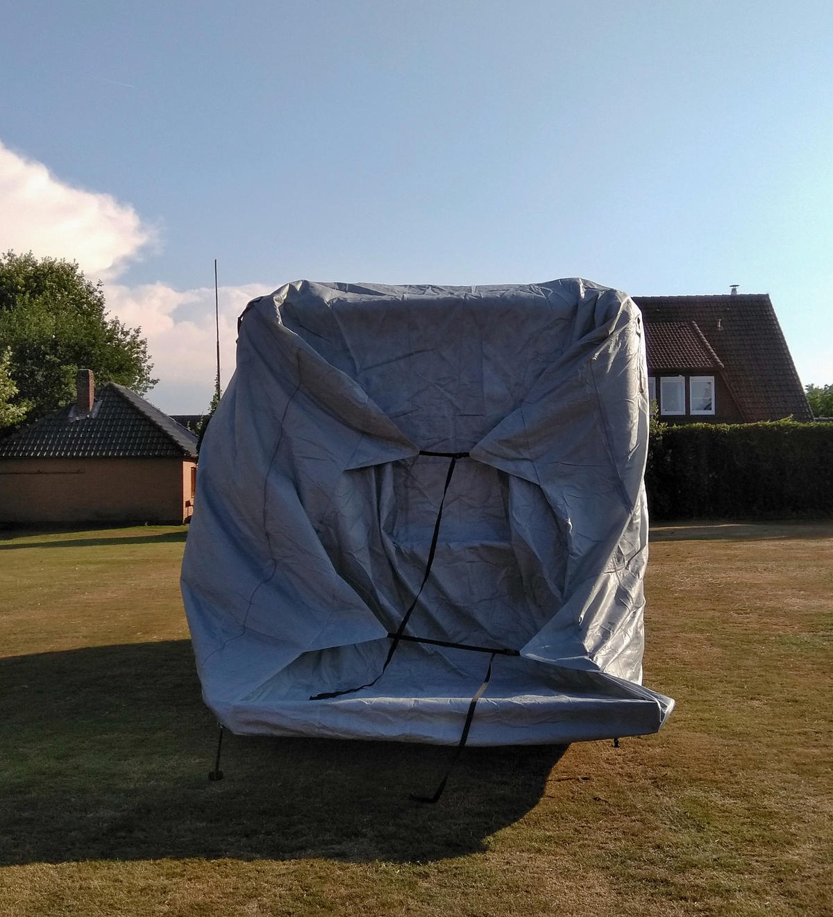ABDECKPLANE - Grau, Basics, Kunststoff (235/275/610cm)