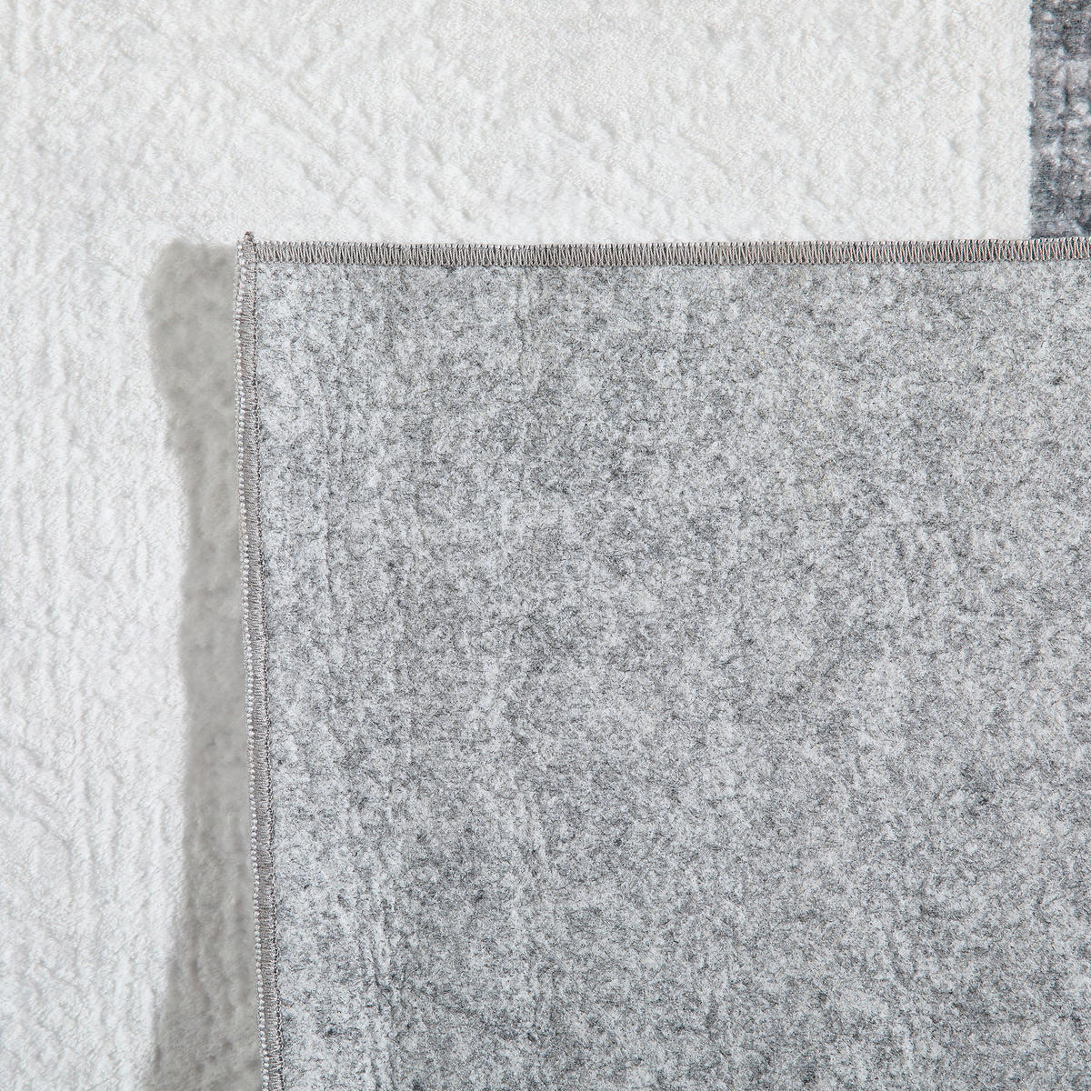 FLACHWEBETEPPICH 160/230 cm Grau rechteckig  - Grau, Design, Textil (160/230cm) - Novel