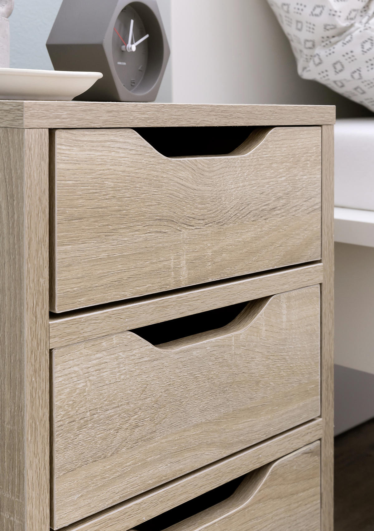 NACHTSCHRANK 31/49/31 cm  - Eichefarben, MODERN, Holzwerkstoff (31/49/31cm) - MID.YOU