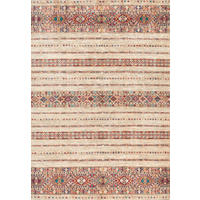 VINTAGE-TEPPICH  Wohnzimmer 130/190 cm Cortea Araqan Terracotta, Graublau, Elfenbein rechteckig  - Elfenbein/Graublau, LIFESTYLE, Kunststoff/Textil (130/190cm) - Lindorug