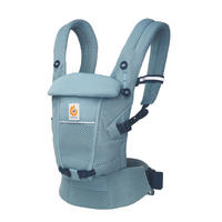 BABYTRAGE Adapt Soft Flex Mesh  - Hellblau, Basics, Textil (26,8/17/17cm) - Ergo Baby