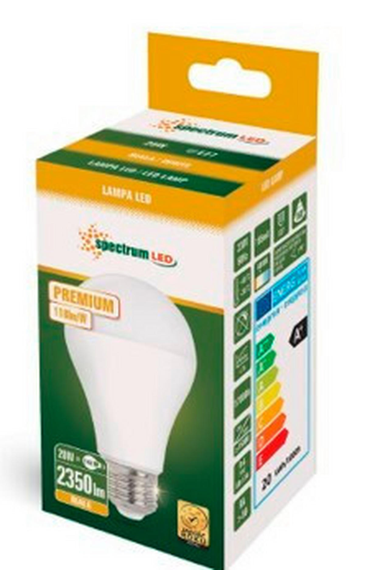 LED SIJALICA - bela, Osnovno, plastika (6,0/13,4cm)