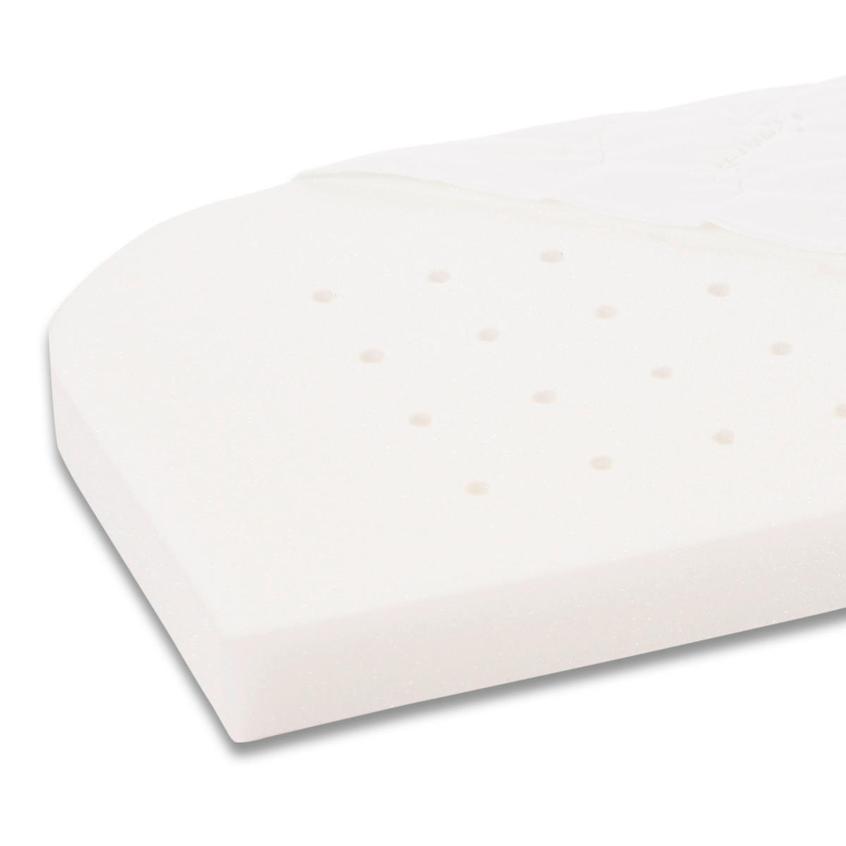 BEISTELLBETTMATRATZE Babybay Original  81/41,5 cm    - Weiß, Basics, Textil (81/41,5cm) - Babybay