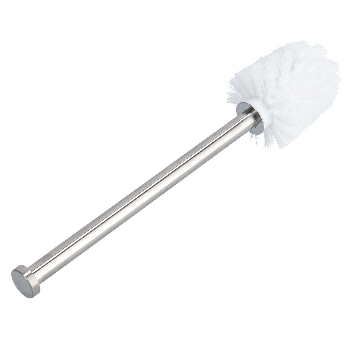 WC-BÜRSTENKOMBINATION - Silberfarben, Basics, Kunststoff/Metall (17/17/60cm) - Zeller Present