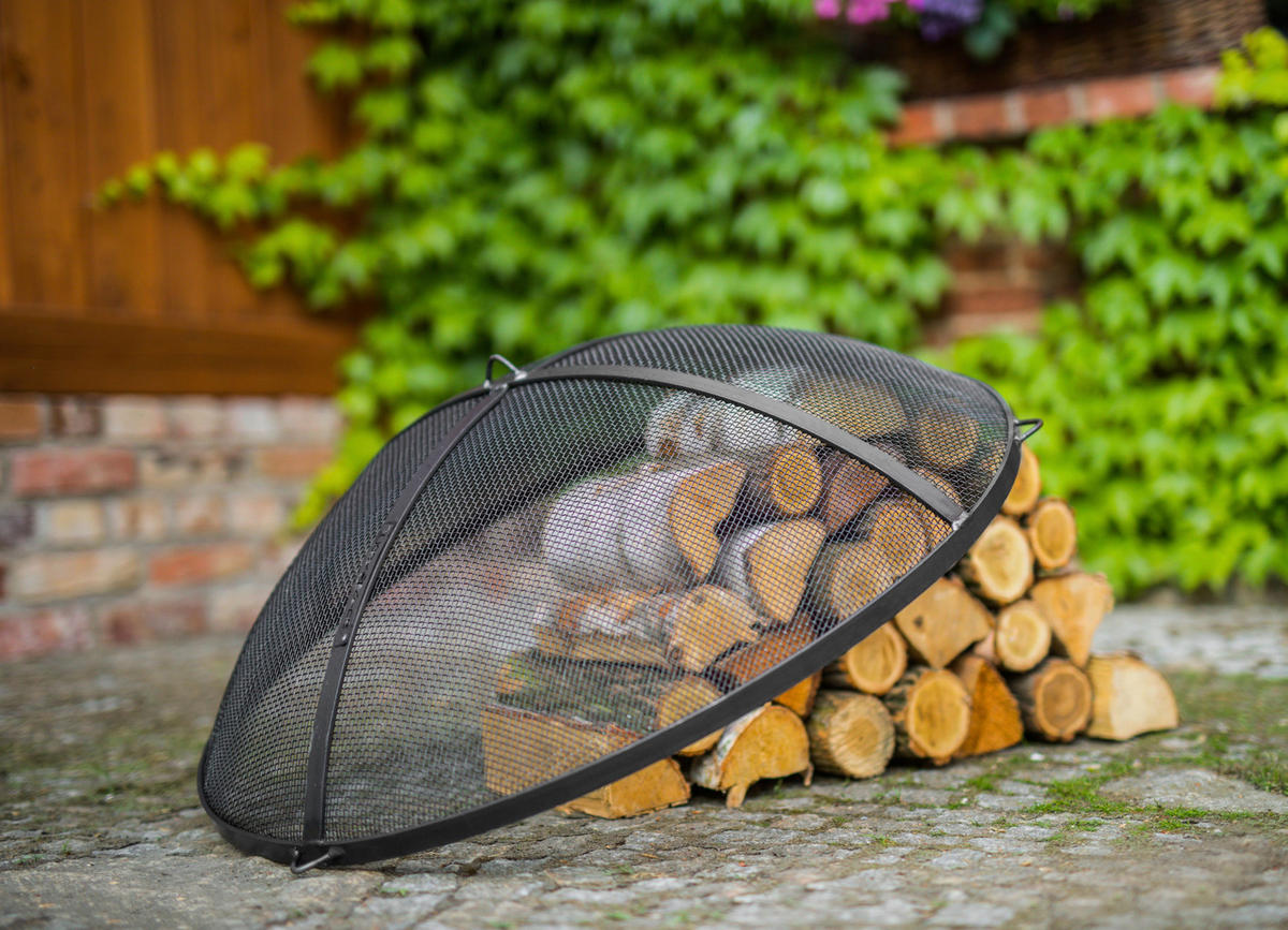 GRILLZUBEHÖR - Schwarz, Basics, Metall (79cm) - Ambia Garden