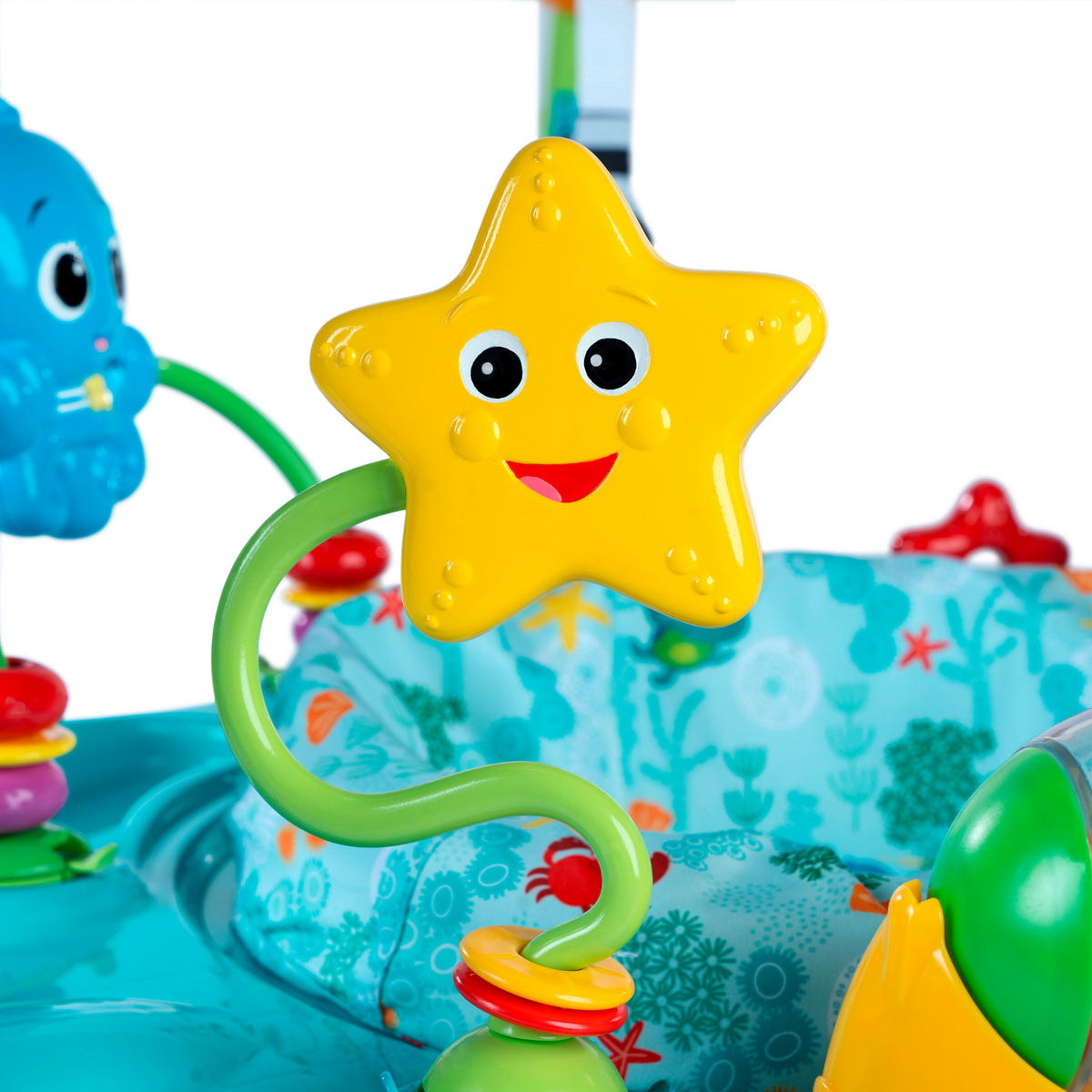 SPIELCENTER - Multicolor, Basics, Kunststoff/Textil (89,2/89,2/85,1cm)