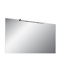 SPIEGELLEUCHTE Lado-S 2.5/60/4.0 cm  - Schwarz, Basics, Metall (2.5/60/4.0cm) - Helestra