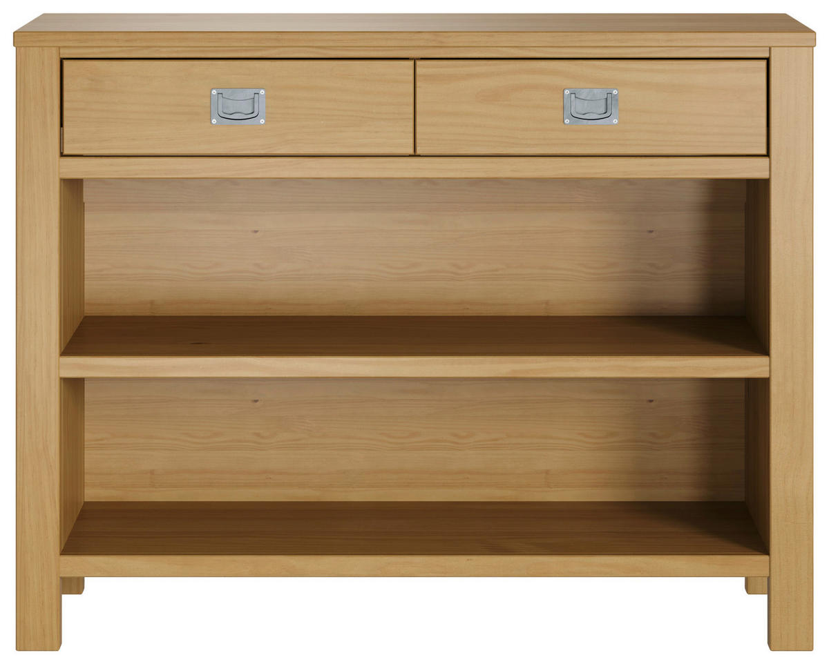 POLC 110/85/35 cm  - ezüst/natúr, Konventionell, faalapú anyag/fa (110/85/35cm) - Livetastic