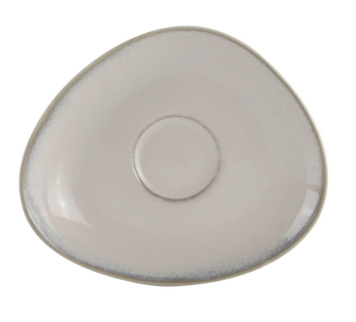 ESPRESSO-UNTERTASSE ORGANIC SAND  - Sandfarben, Trend, Keramik (14/11cm) - Novel