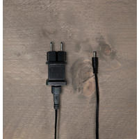 NETZADAPTER 300 cm  - Schwarz, Basics, Kunststoff (300cm) - X-Mas