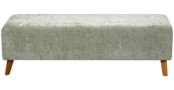 BETTBANK 145/45/48 cm   - Hellgrün, Design, Holz/Textil (145/45/48cm) - Esposa