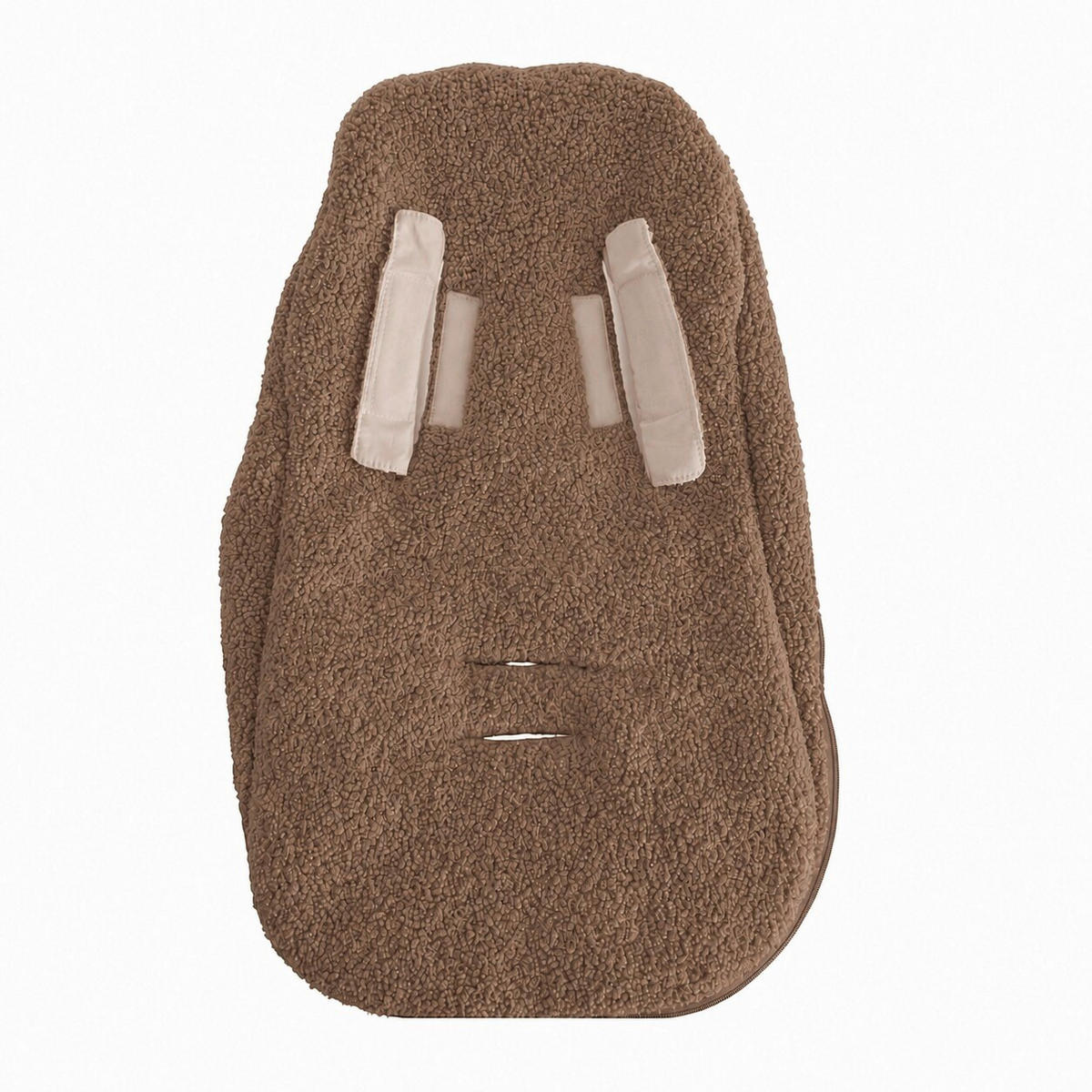 EINSCHLAGDECKE      - Creme/Cappuccino, Trend, Textil (75/40/6cm) - Jimmylee