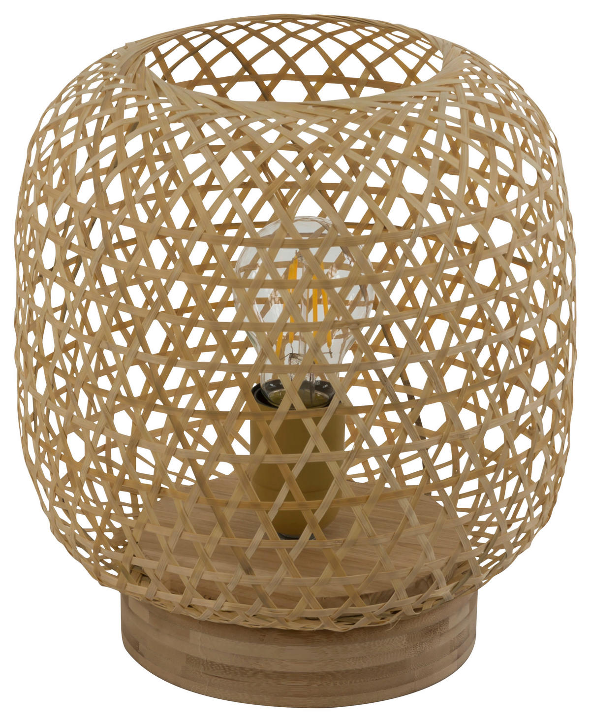 TISCHLEUCHTE 23,5/27 cm   - Naturfarben, Natur, Naturmaterialien (23,5/27cm) - Globo