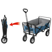 BOLLERWAGEN  EASYmaxx   - Blau/Schwarz, MODERN, Kunststoff/Metall (100/50/61cm)
