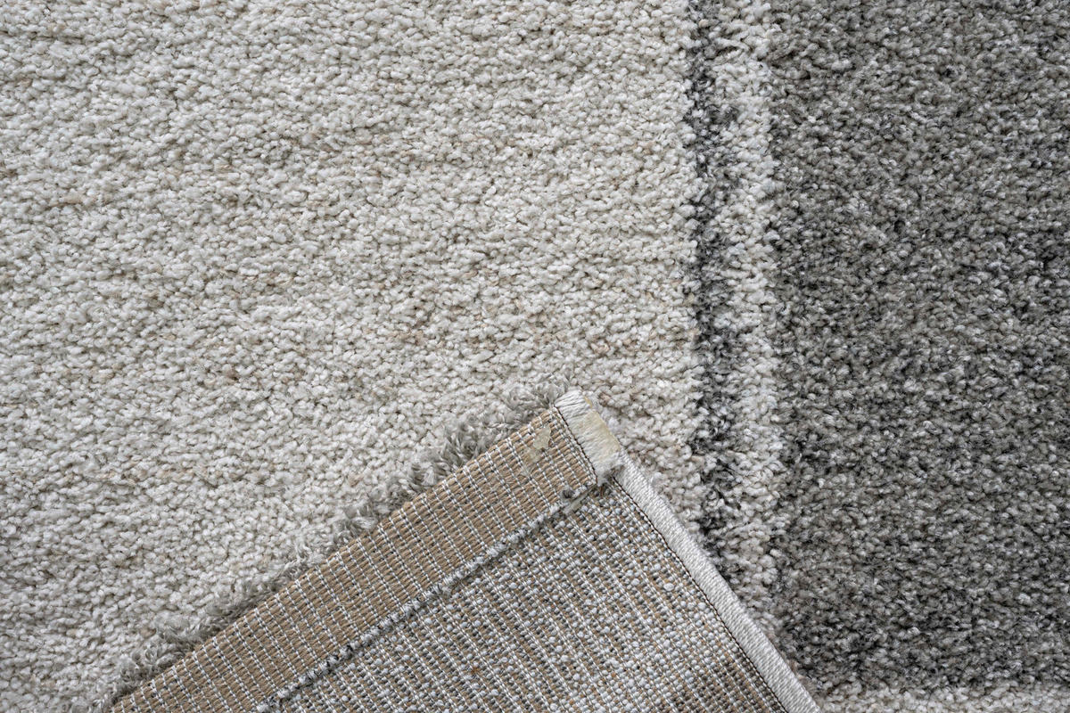 WEBTEPPICH 80/150 cm Spring Creme, Grau, Beige  - Beige/Creme, KONVENTIONELL, Textil (80/150cm)