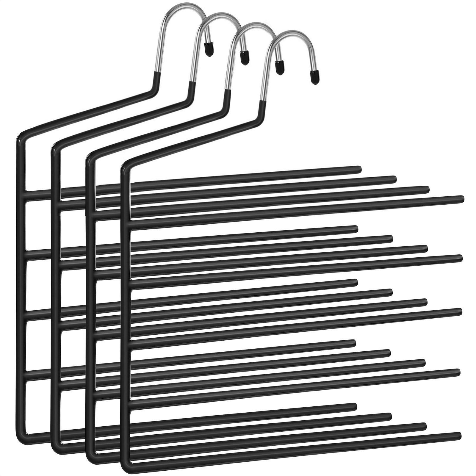 KLEIDERBÜGELSET 32 cm Metall, Kunststoff  - Schwarz, Basics, Kunststoff/Metall (32cm)