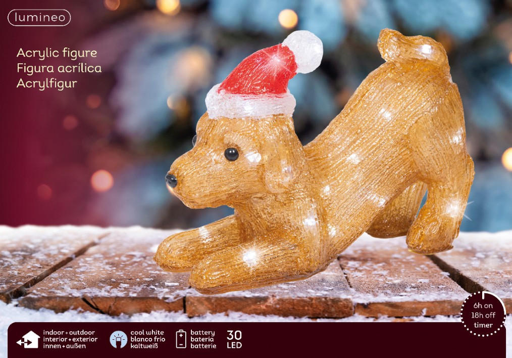 LED-DEKOLEUCHTE 12.00/29.00/20.00 cm   - Basics (12.00/29.00/20.00cm) - X-Mas