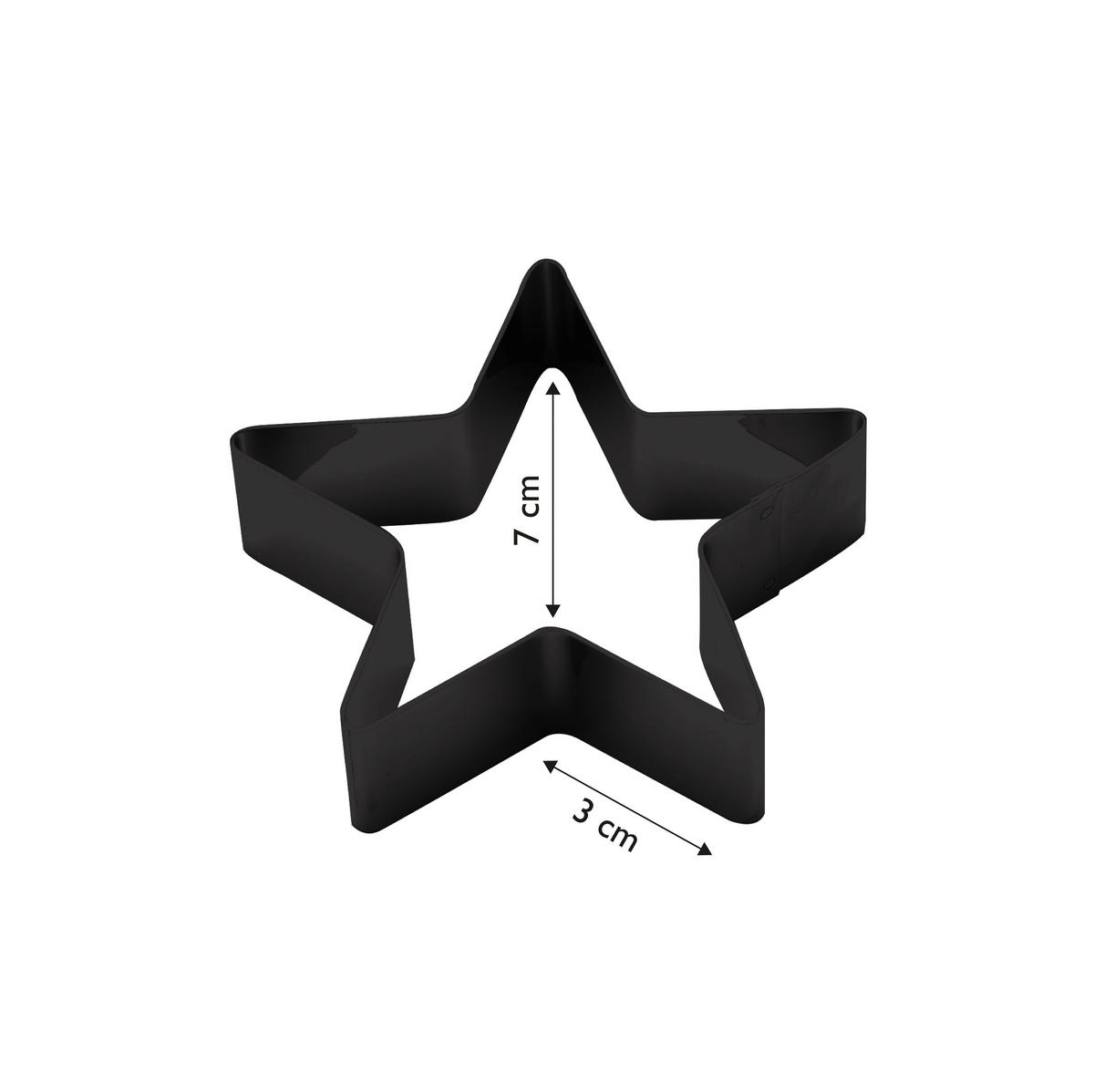 SERVIETTENRING 7 cm cm  4 Stück  - Schwarz, Design, Metall (7 cmcm) - Echtwerk