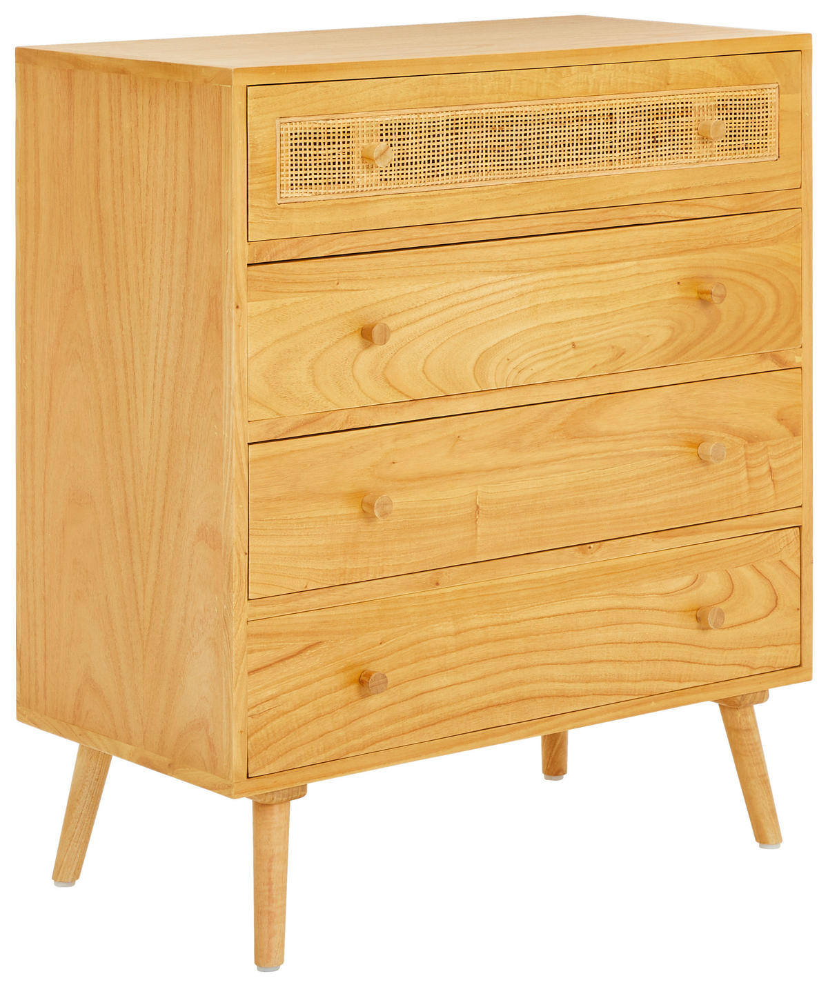 KOMMODE  in 80/90/40 cm  - Hellbraun/Naturfarben, Natur, Naturmaterialien/Holz (80/90/40cm) - MID.YOU