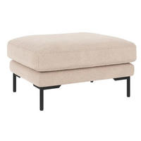 PALL i trä, metall, textil beige  - beige/svart, Klassisk, metall/trä (84/45/64cm) - Rowico