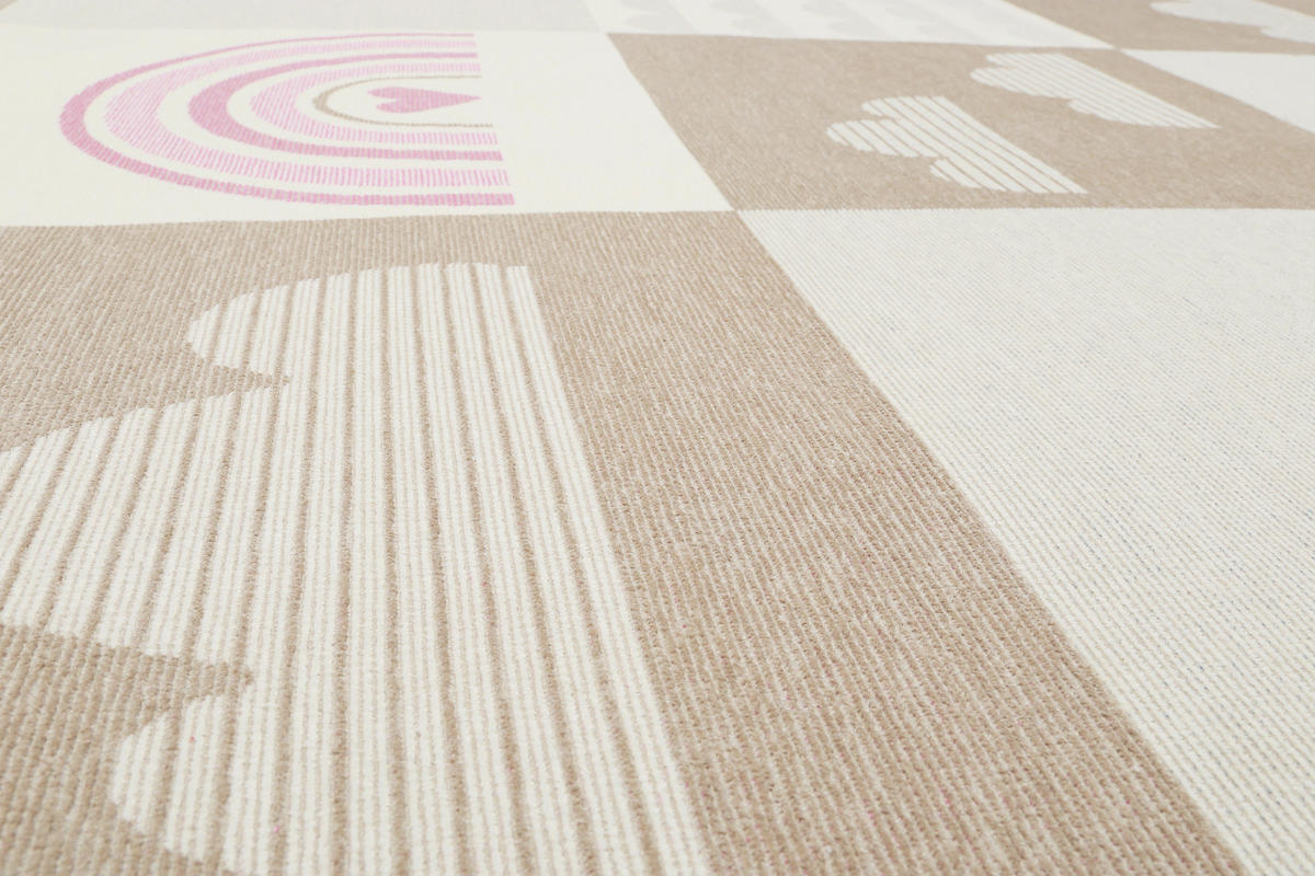KINDERTEPPICH 70/140 cm Lovely Rainbow  - Beige, Trend, Textil (70/140cm) - Esprit