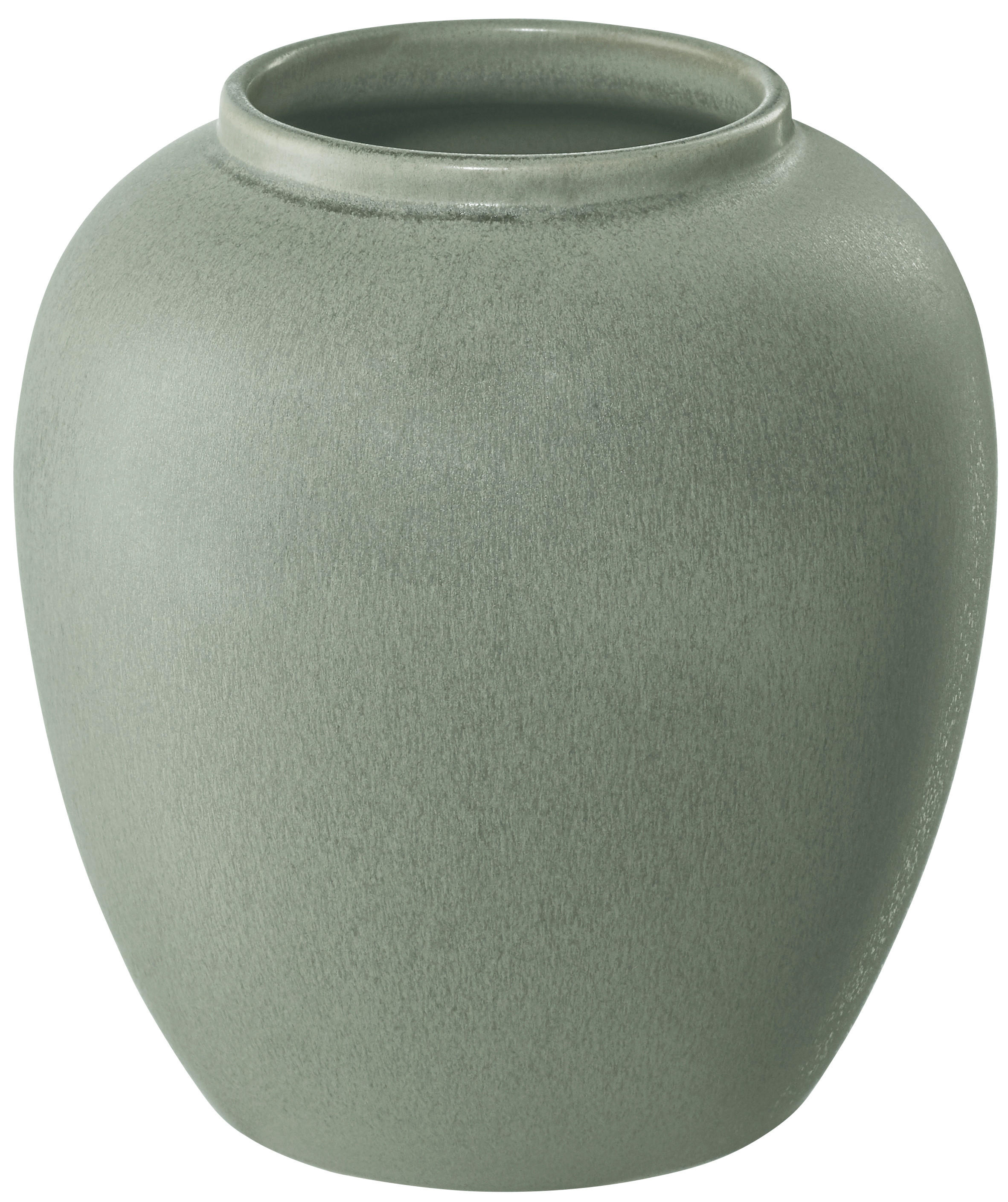 VASE Florea 16 cm  - Grün, Basics, Keramik (8,5/16cm) - ASA