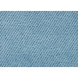 ECKSOFA  in Chenille, Flachgewebe Blau  284/180 cm  - Blau/Schwarz, Design, Textil/Metall (284/180cm) - Dieter Knoll