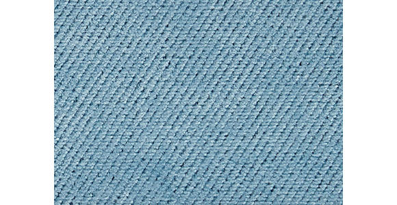 ECKSOFA  in Chenille, Flachgewebe Blau  284/180 cm  - Blau/Schwarz, Design, Textil/Metall (284/180cm) - Dieter Knoll