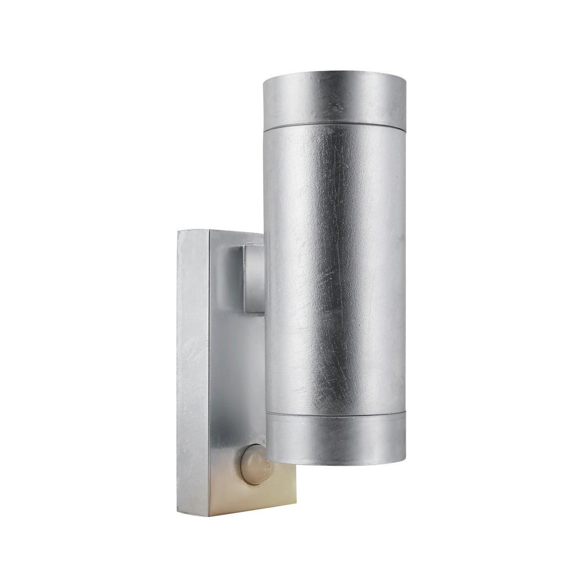 AUßENWANDLEUCHTE 7,6/22 cm   - Zinkfarben, Design, Metall (7,6/22cm) - Nordlux