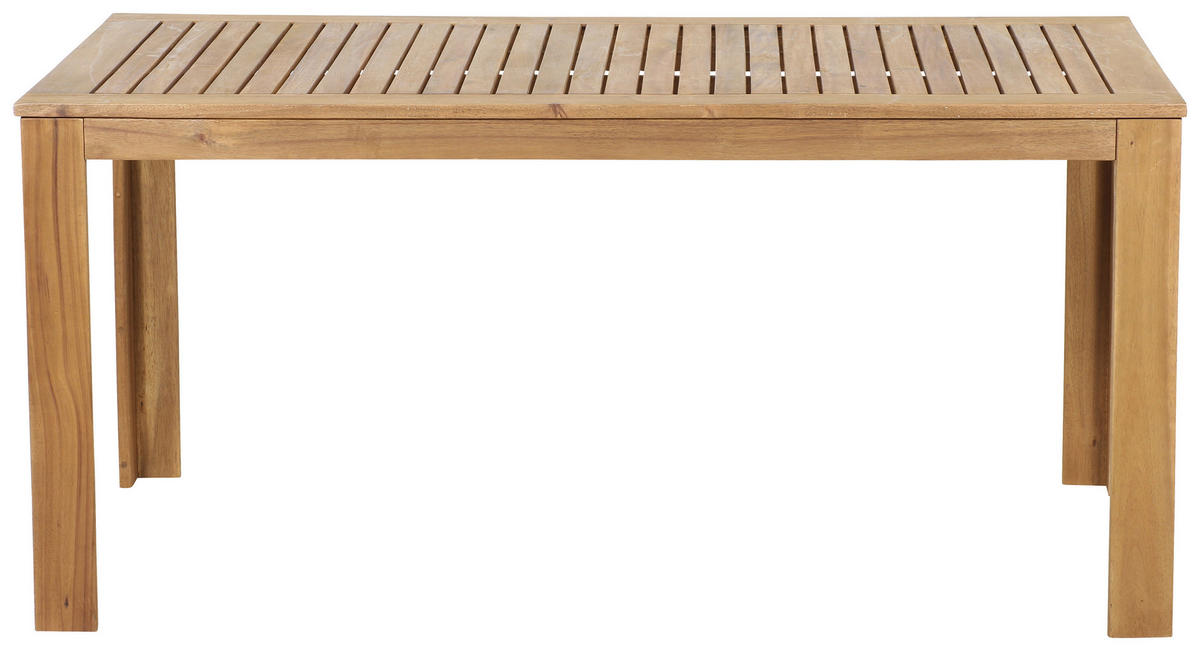 GARTENTISCH 160/90/75 cm Holz rechteckig  - Akaziefarben, KONVENTIONELL, Holz (160/90/75cm) - Siena Garden