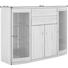 HIGHBOARD 165/113,1/49,7 cm - Buchefarben/Alufarben, KONVENTIONELL, Glas/Holz (165/113,1/49,7cm) - Invivus HIGHBOARD 165/113,1/49,7 cm - Buchefarben/Alufarben, KONVENTIONELL, Glas/Holz (165/113,1/49,7cm) - Invivus