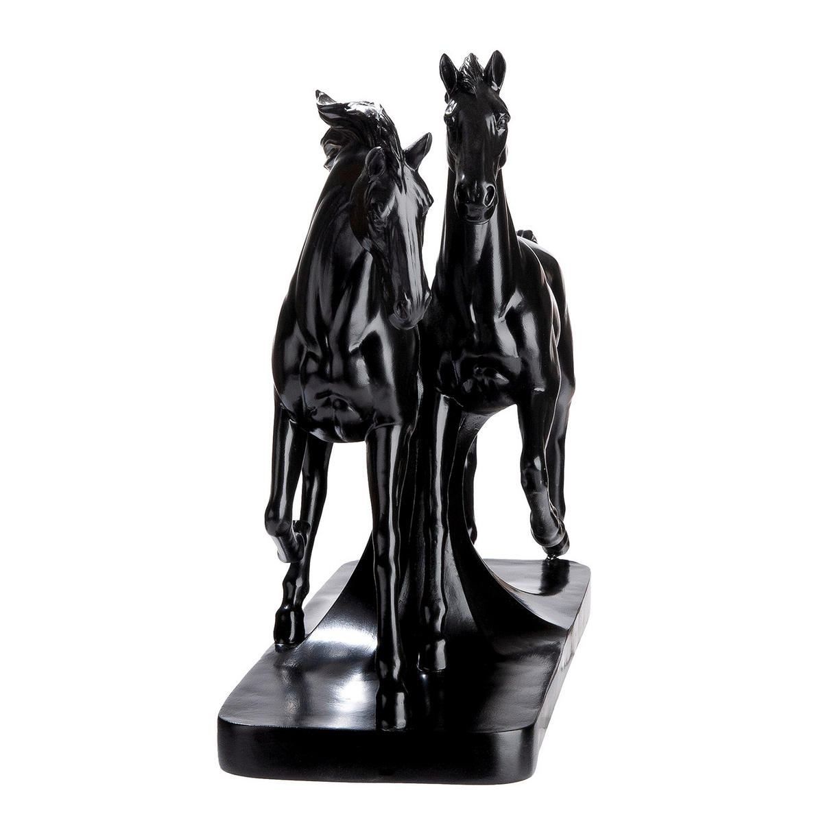 DEKOPFERD - Schwarz, Basics, Kunststoff (33,5/27/12,5cm)