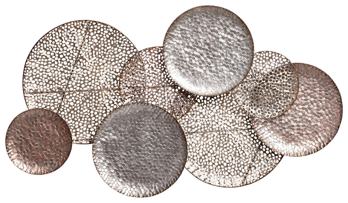 ZIDNA DEKORACIJA     110,5/7,5/60,5 cm      - zlatna/bakarna, Osnovno, metal (110,5/7,5/60,5cm) - Ambia Home