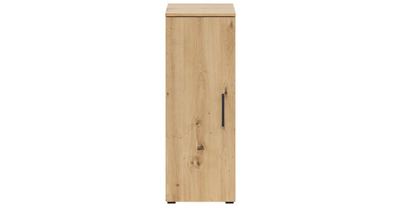 MEHRZWECKSCHRANK 30/83/40 cm  - Schwarz/Eiche Artisan, MODERN, Holzwerkstoff/Kunststoff (30/83/40cm) - Carryhome